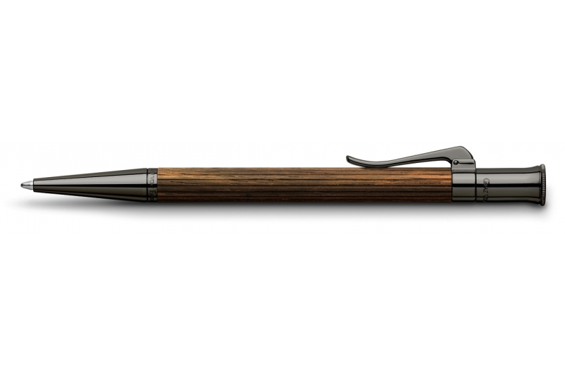 GRAF VON FABER CASTELL - Stylo-bille Classique Macassar Black Edition.