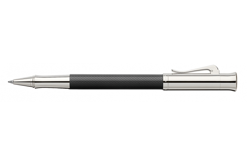 GRAF VON FABER CASTELL - Roller Guilloché noir.