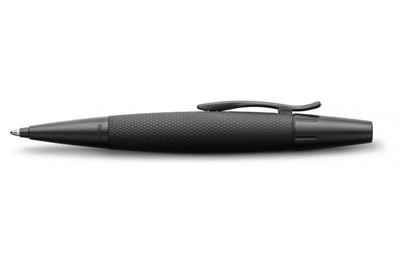 FABER CASTELL - Stylo-bille E-MOTION pure black.