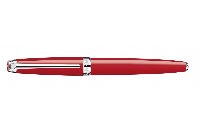 Stylo plume LEMAN Rouge Ecarlate - plume medium.