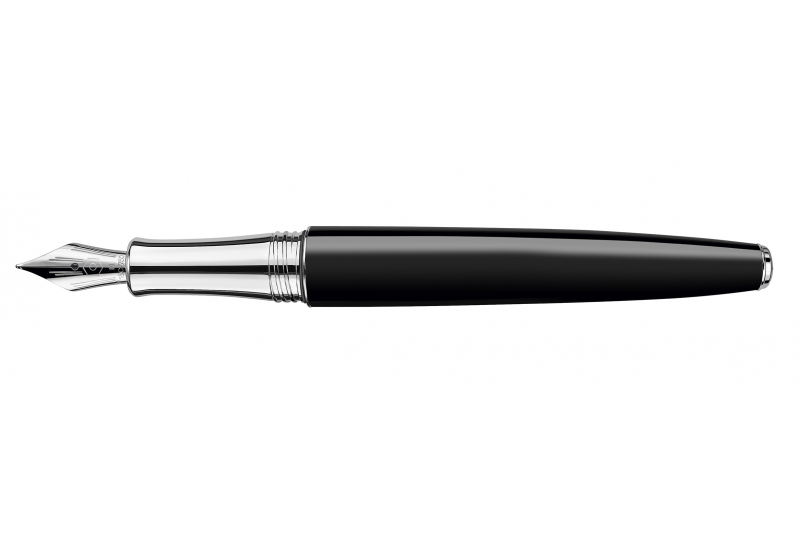 Stylo plume LEMAN Ebony Noir - plume medium.