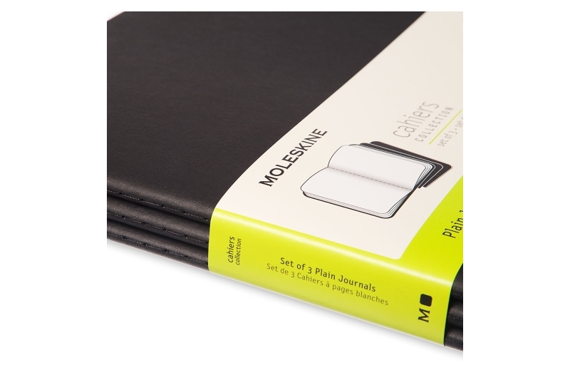 MOLESKINE - Carnet  120 pages blanches - noir