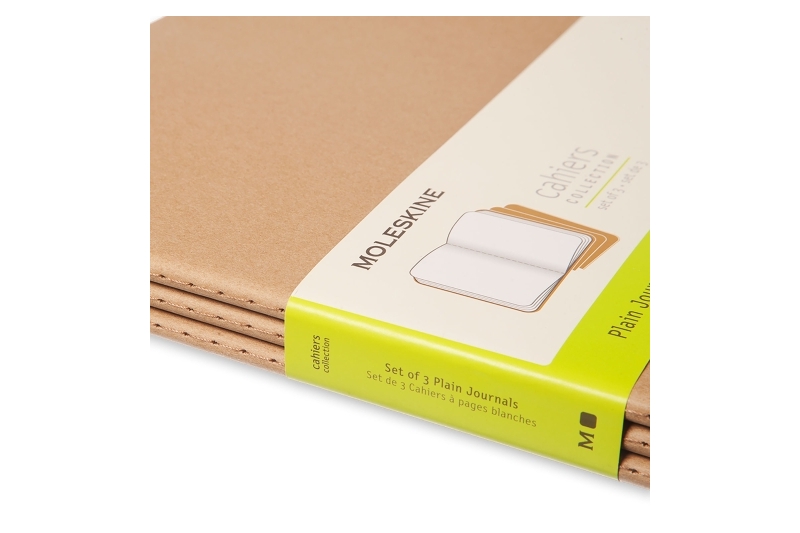 MOLESKINE - Carnet  120 pages blanches - kraft