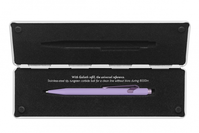 Stylo-bille 849 Claim Your Style 3 violet avec etui slim pack.