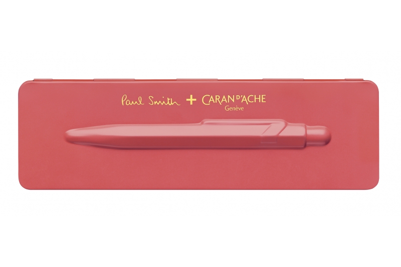 Stylo-bille 849 Paul Smith 2020 avec etui slim pack coral pink