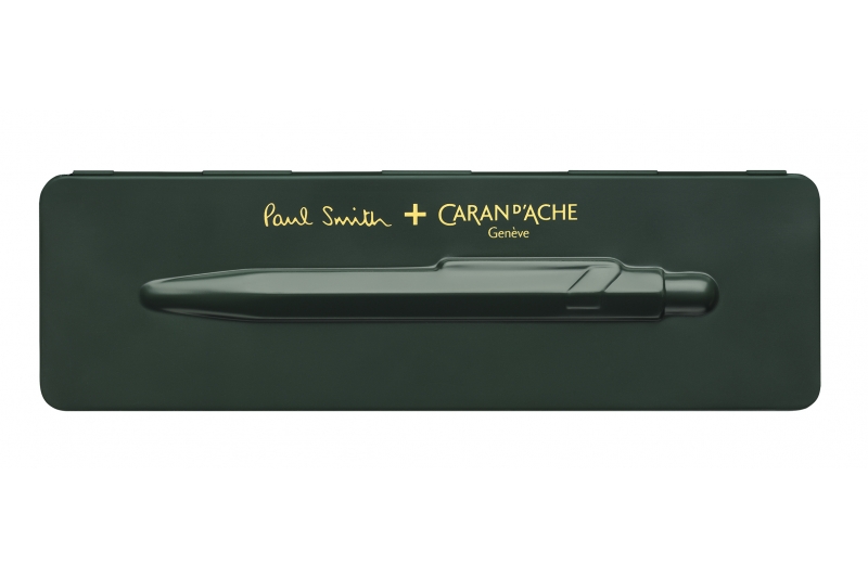 Stylo-bille 849 Paul Smith 2020 avec etui slim pack racing green