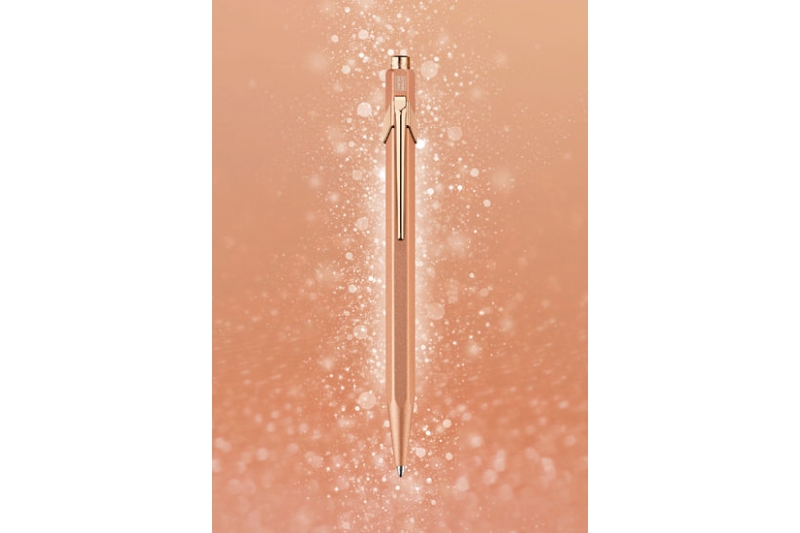 Stylo-bille 849 Brut Rosé avec etui slim pack.