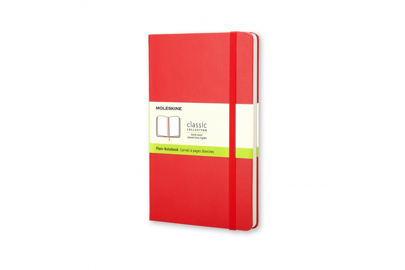 MOLESKINE - Carnet  192 pages blanches - rouge