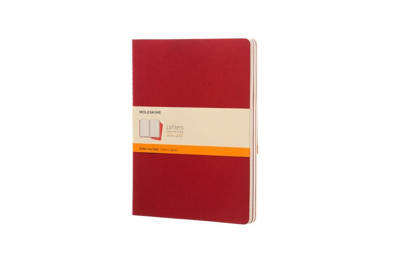 MOLESKINE - Carnet  120 pages lignées - rouge