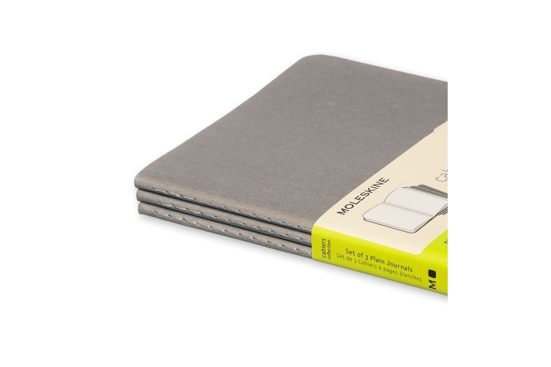 MOLESKINE - Carnet  80 pages blanches - gris silex