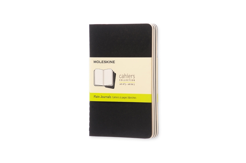 MOLESKINE - Carnet  64 pages blanches - noir