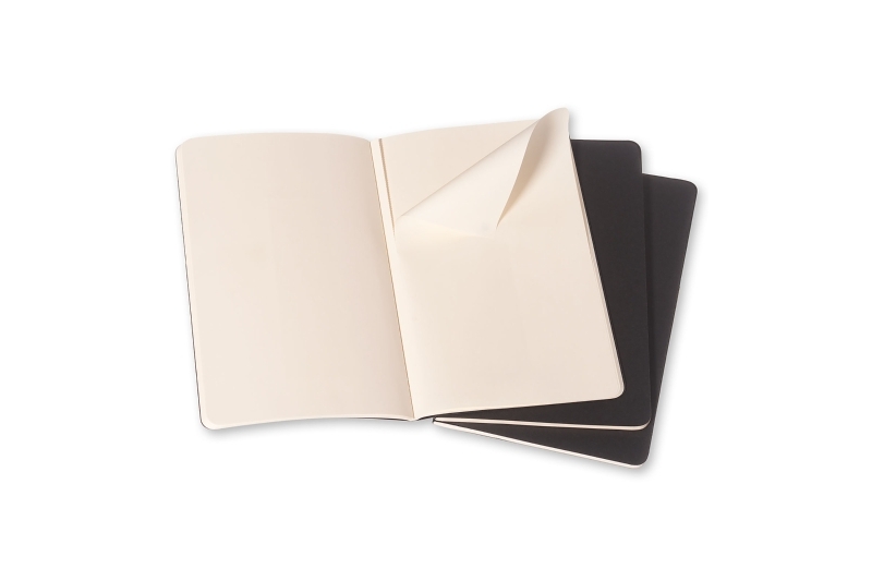 MOLESKINE - Carnet  80 pages blanches - noir