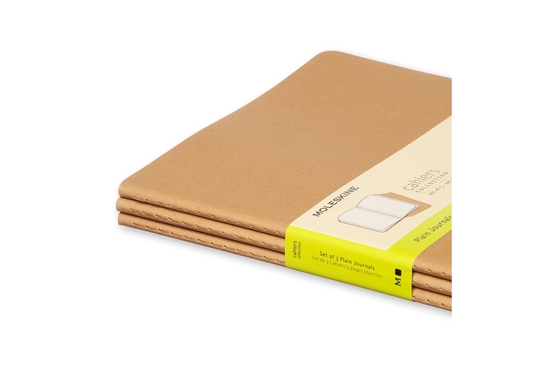 MOLESKINE - Carnet  120 pages blanches - kraft