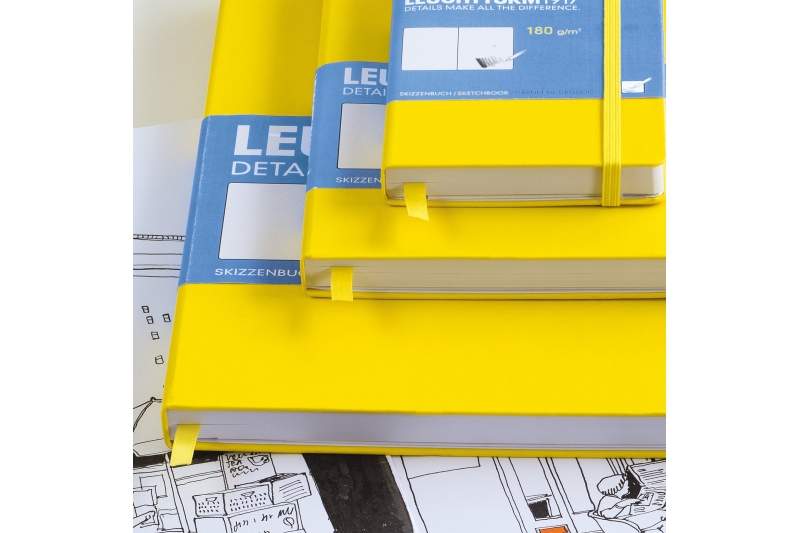 LEUCHTTURM - Carnet  96 pages en 180gr blanches - noir