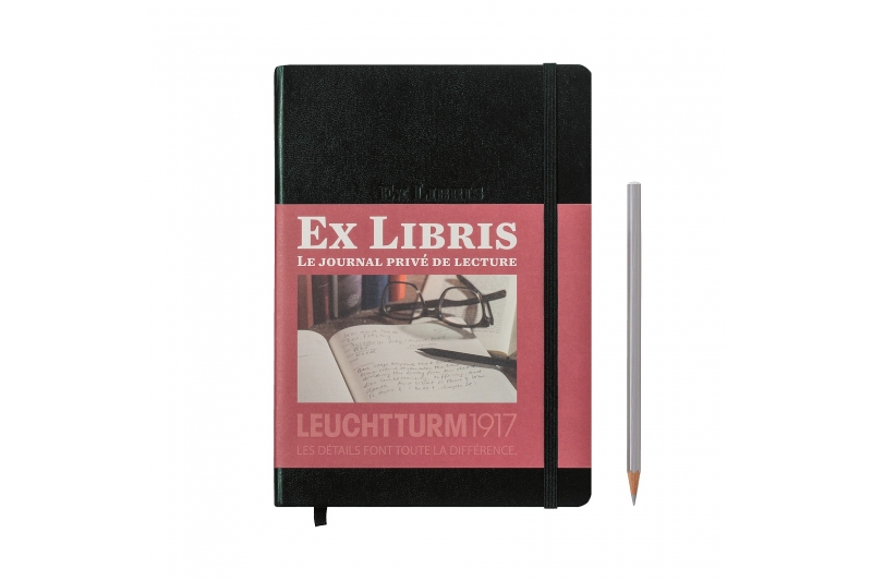 LEUCHTTURM - Carnet  252 pages pour vos notes de lectures - noir