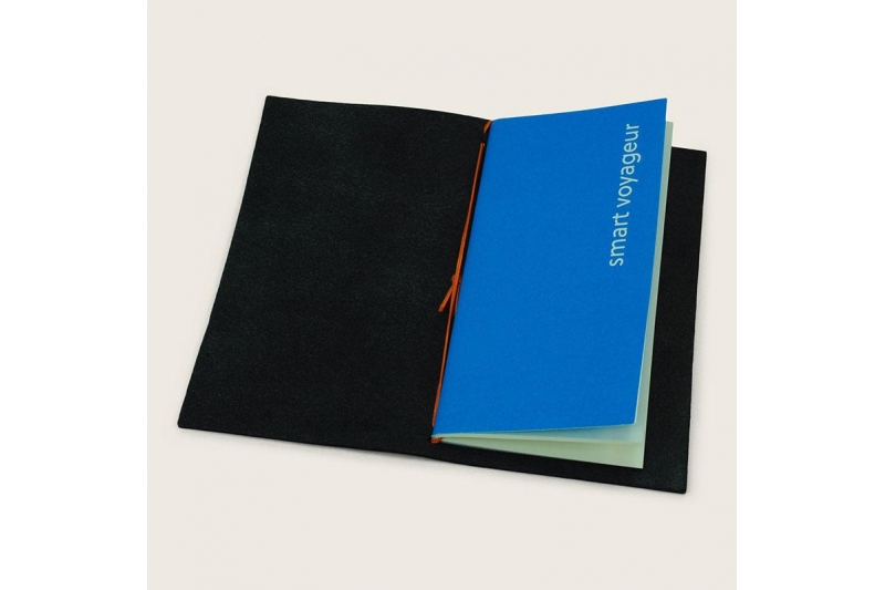 PAPER REPUBLIC - Carnet  smart voyageur - noir.