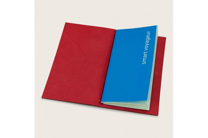 PAPER REPUBLIC - Carnet  smart voyageur - rouge.