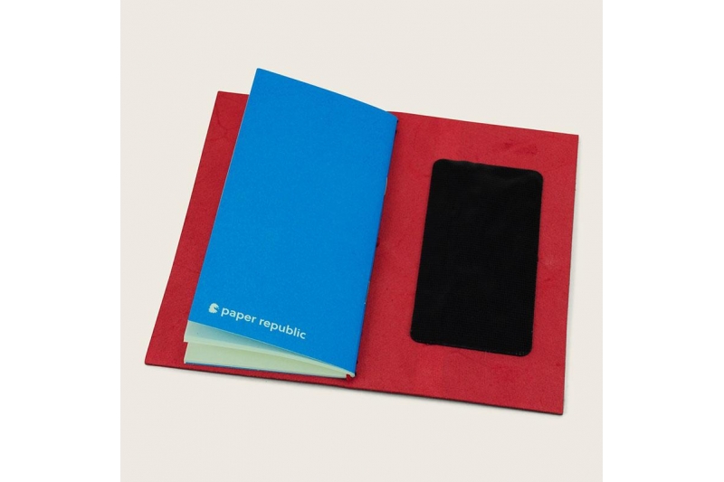 PAPER REPUBLIC - Carnet  smart voyageur - rouge.