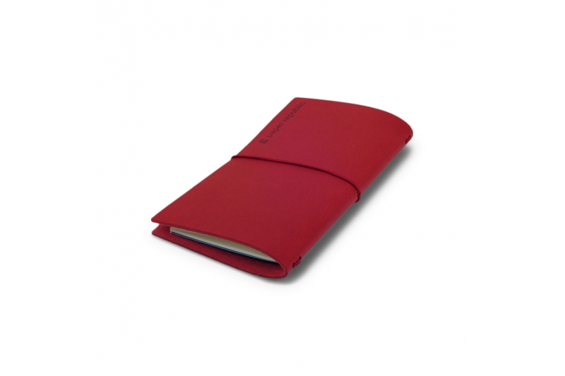 PAPER REPUBLIC - Carnet  smart voyageur - rouge.