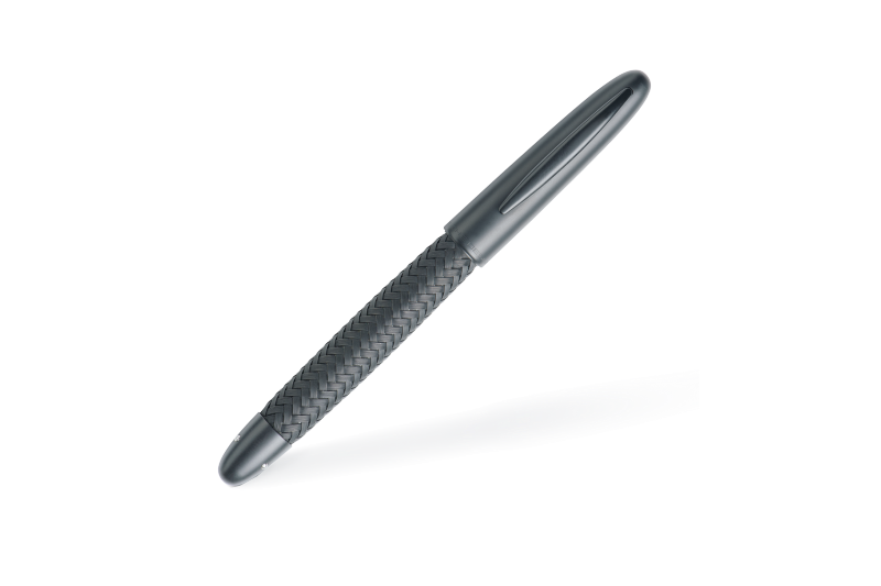 PORSCHE DESIGN - Stylo-plume TECFLEX P3110 noir mat - plume medium.